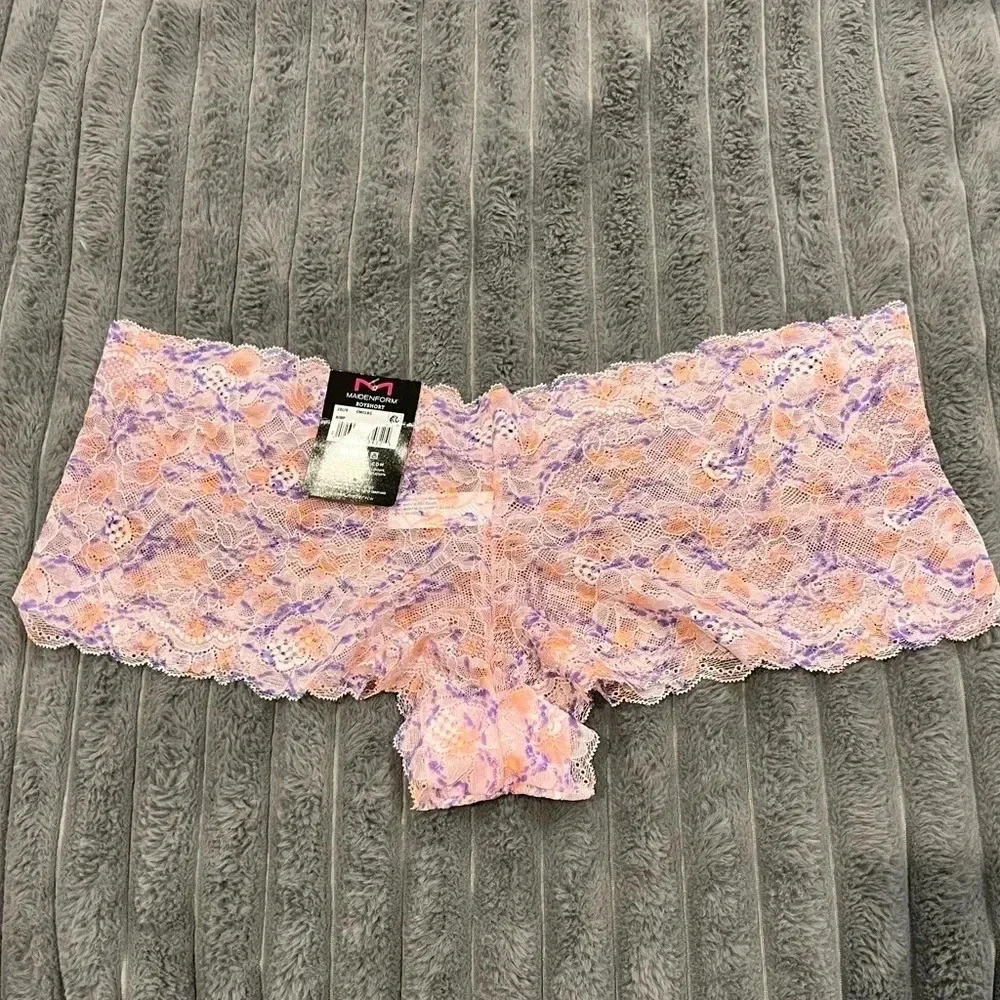 Women’s Maidenform Luxurious Lace size 9 (2XL) Boyshort NWT
